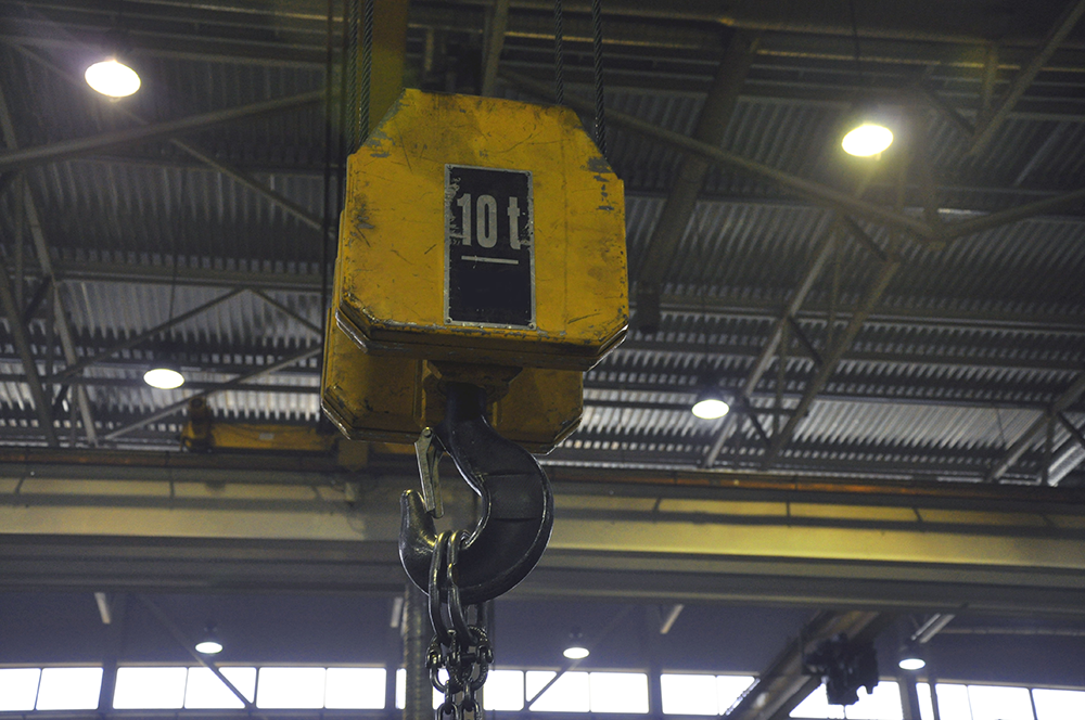 重量物据付工事